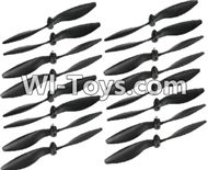 JJRC H11 H11C H11D Parts-09 Main rotor blades,Propellers(16pcs) For JJRC H11 H11C H11D Quadcopter Spare parts,RC drone Parts,2.4G UFO Parts
